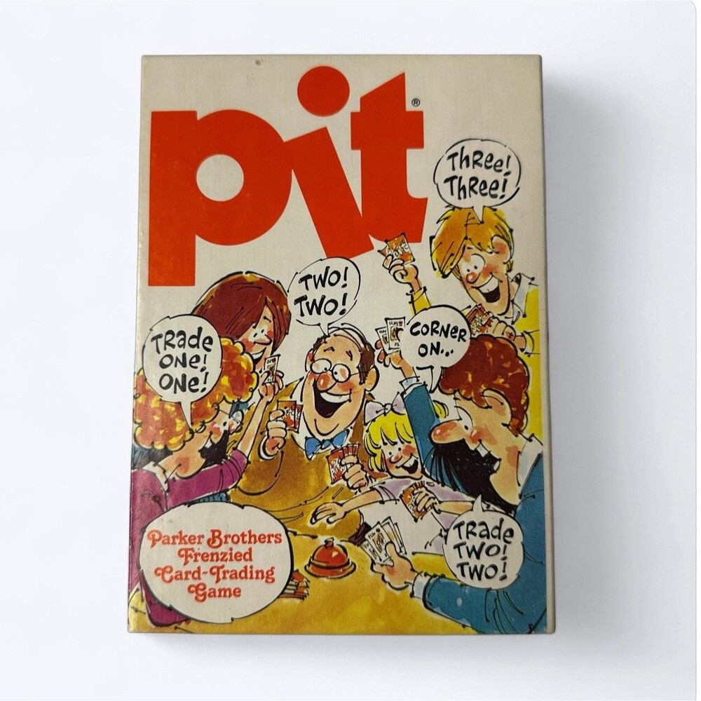Vintage 1981‎ Pit Parker Brothers Game BOX ONLY Replacement No.661